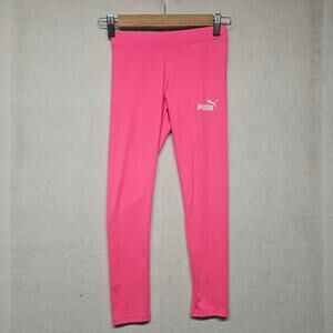 Puma Girls Pink Athletic Tights